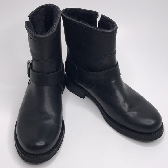 Frye Shoes - FRYE Veronica Shearling Bootie Snow Boot sz 7.5